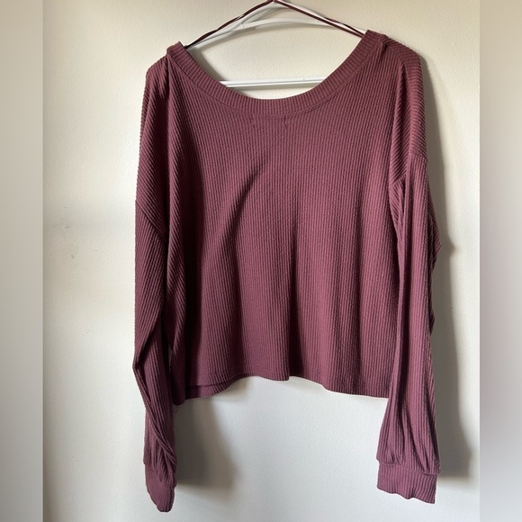 Aeropostale Ribbed Long Sleeve - Picture 2 of 3